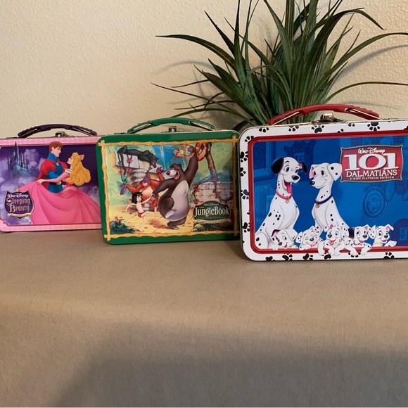 Disney Metal Mini Lunch Boxes (3) - Picture 2 of 11